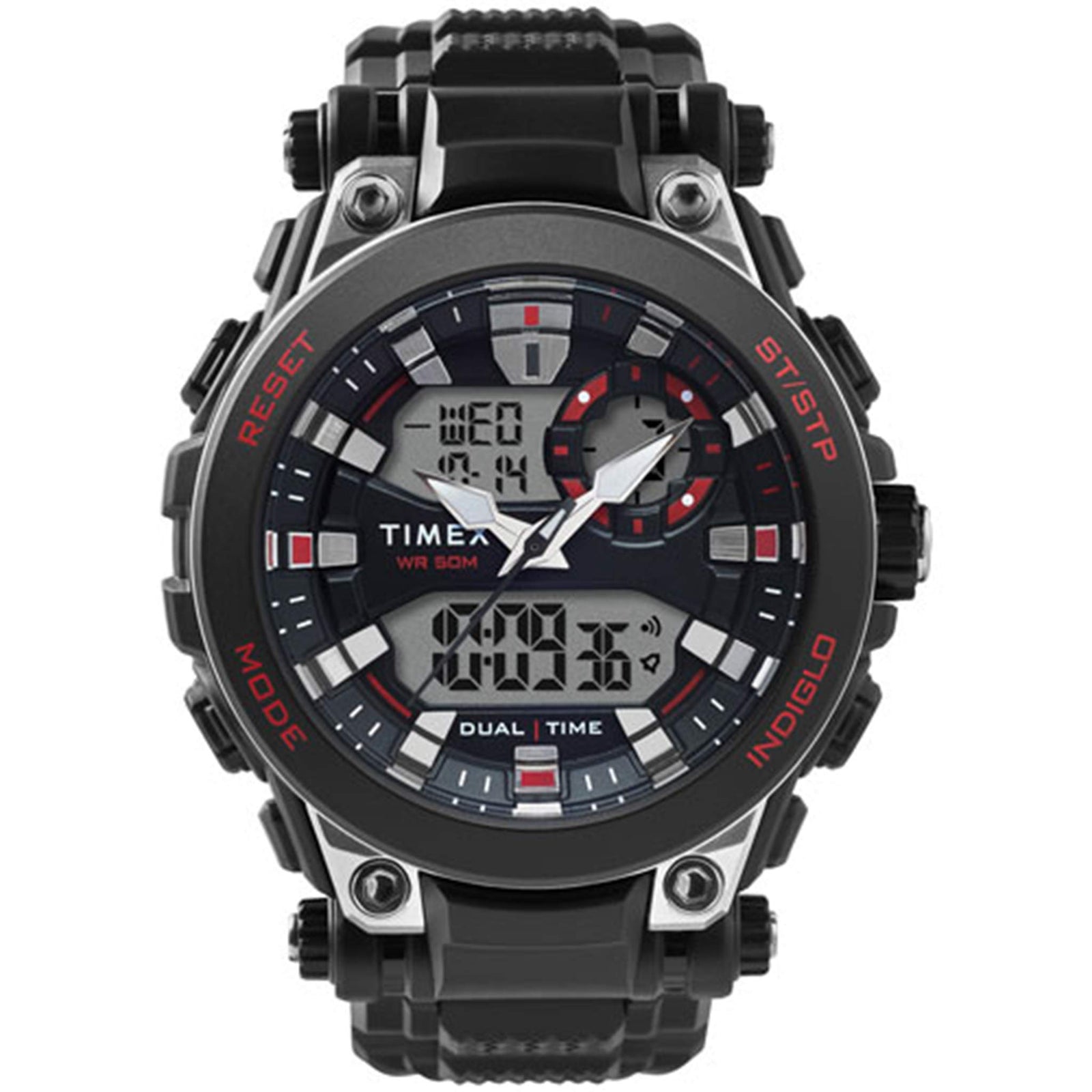 Timex Montre pour homme Timex DGTL analog-digital 50 mm