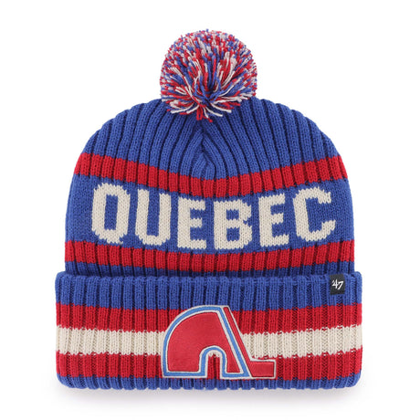 Tuque a pompon Vintage des Nordiques de Québec 47 Brand