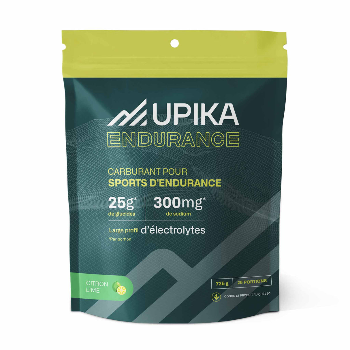 Upika Endurance carburant pour sport d'endurance - Citron-Lime