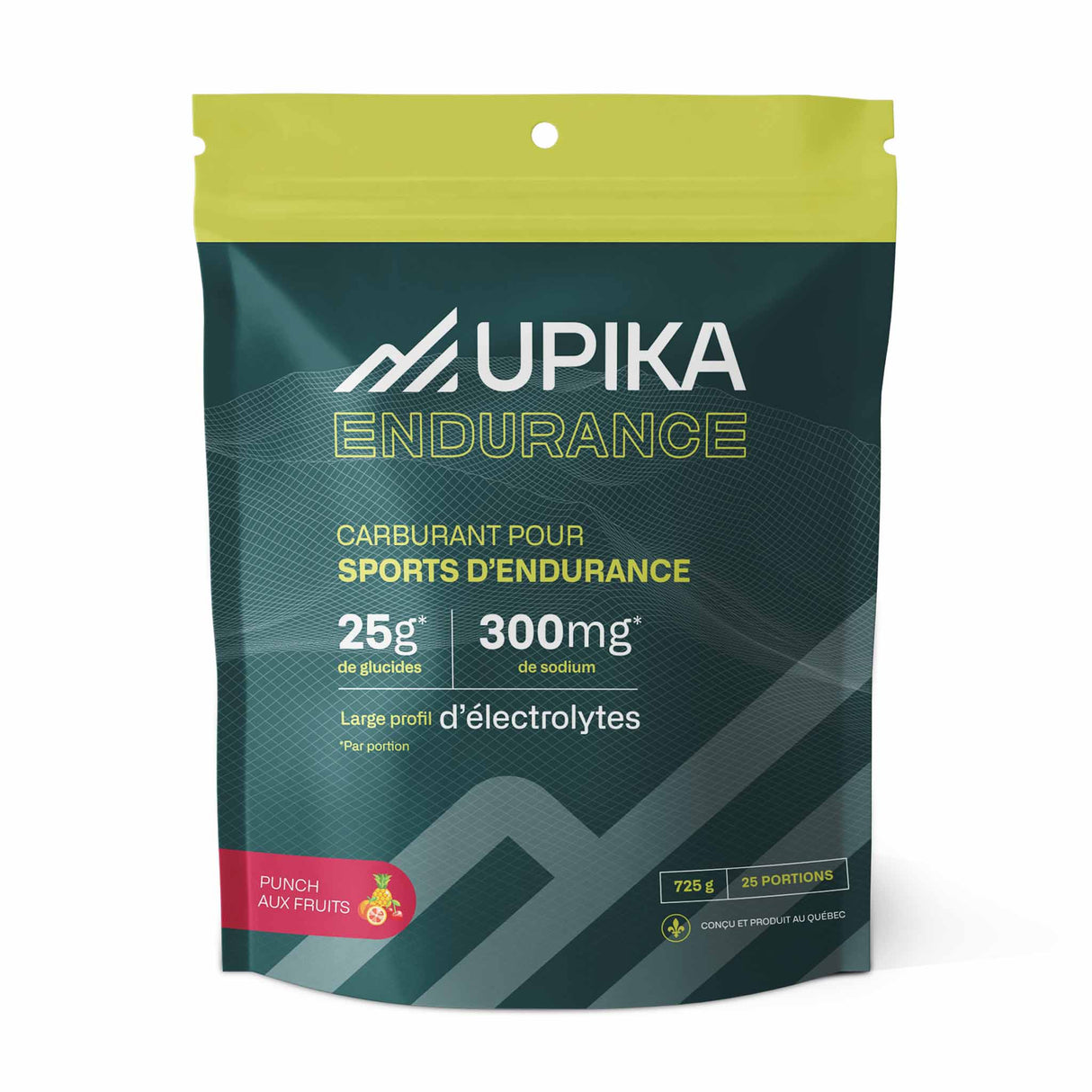 Upika Endurance carburant pour sport d'endurance - Punch aux fruits