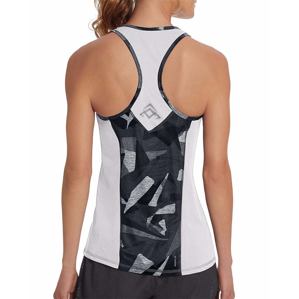 Camisole sport de course à pied femme Champion Run Tank Blur Block Camo vue dos Soccer Sport Fitness