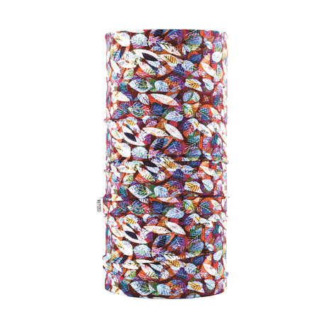 Bandeau sport multifonction Watuko Headgear Moda de course a pied feuilles multicolores