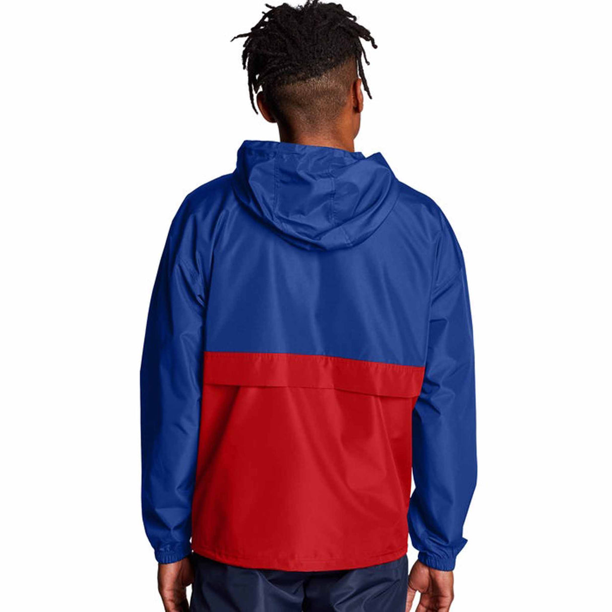 champion manteau de pluie colorblocked packable dos