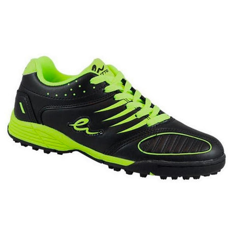 soulier soccer eletto mondo turf junior noir jaune 