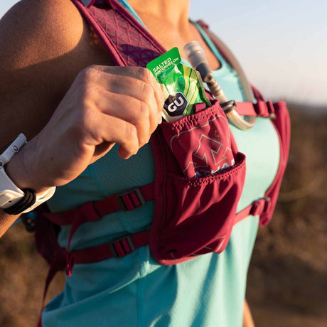 Nathan TrailMix 7L veste d'hydratation de course à pied pour femme pochette