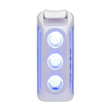 Nathan LuxStrobe Rx LED clip lumineux stroboscopique de course à pied blanc