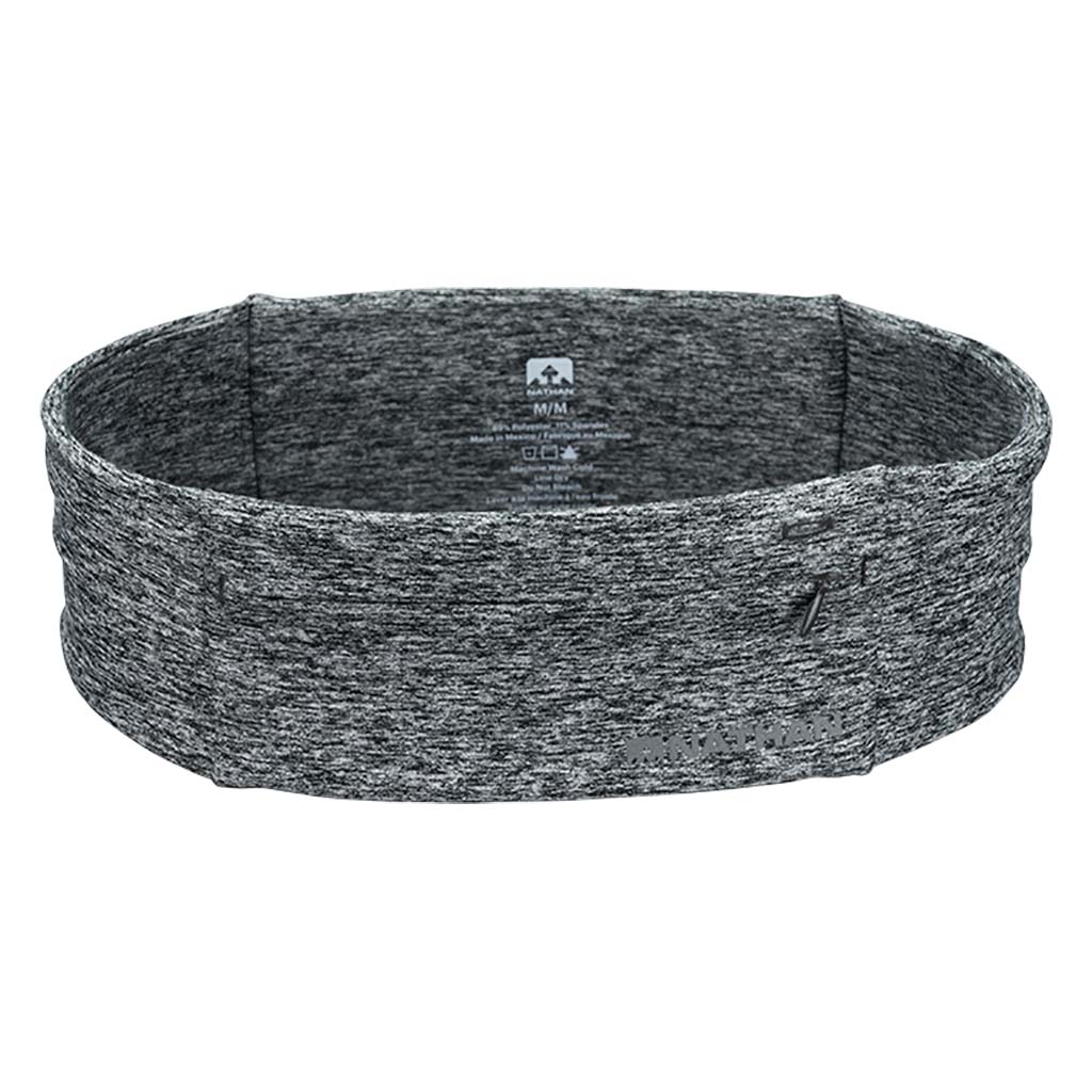 Nathan The Zipster ceinture de course à pied gris