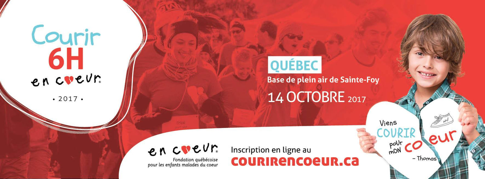 Logo Courir 6h En Coeur