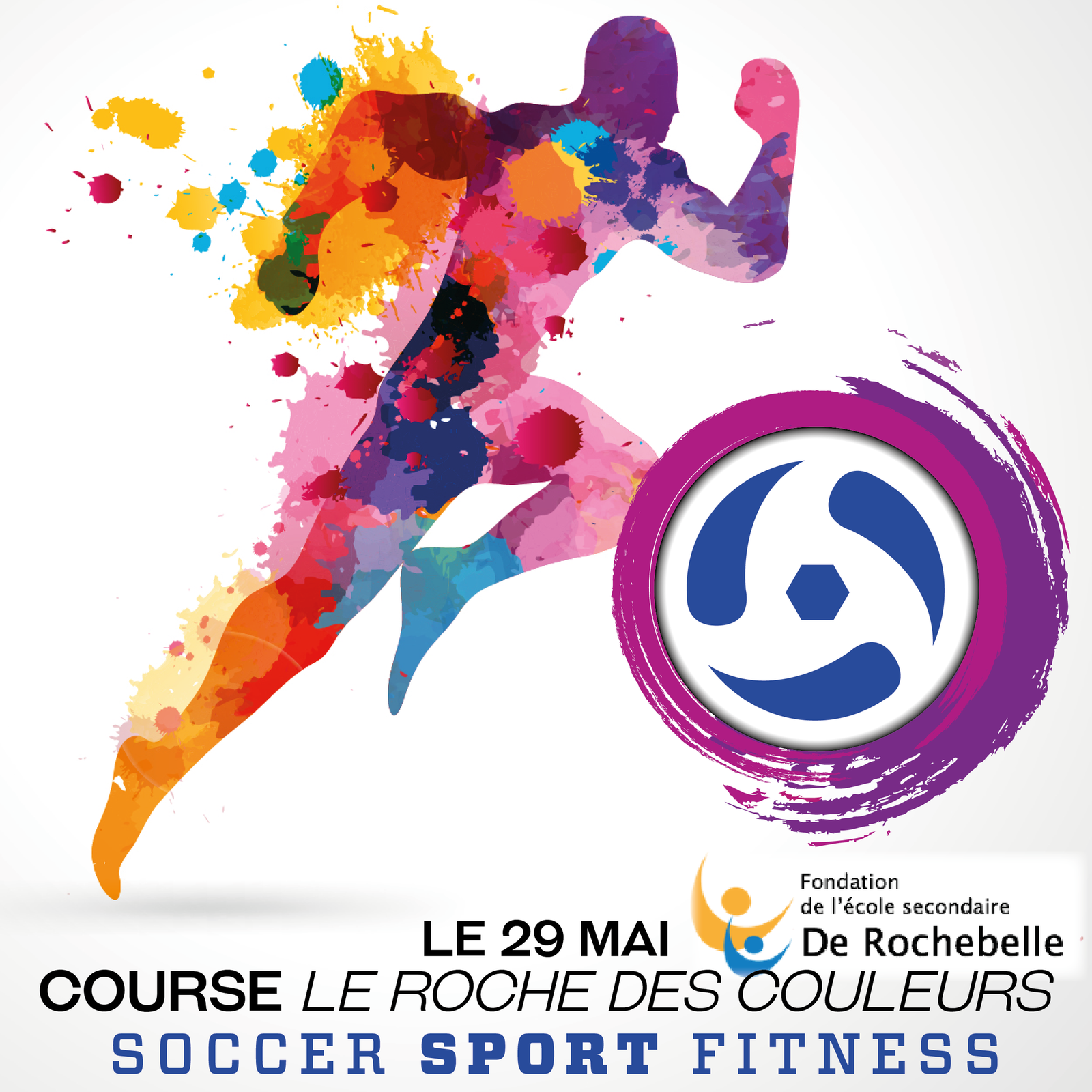 Course Le Roche des Couleurs Rochebelle Soccer Sport Fitness