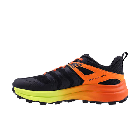 Inov-8 Trailtalon Max chaussure de course en sentier homme - Noir / Orange / Lime
