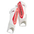 Puma Ultra Light Ankle protège-tibias - Puma White / Ultra Red