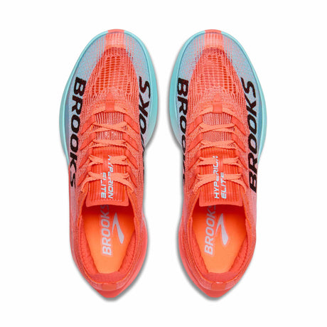 Brooks Hyperion Elite 5 Unisex Carbon Plated Running Shoes - Pink Clay / Atomizer Blue