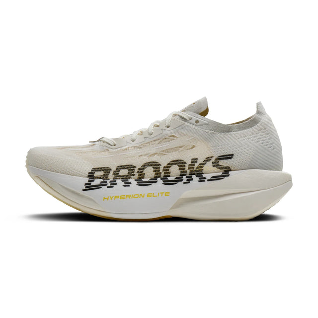 Brooks Hyperion Elite 6 chaussures de course à pied unisexes - Vaporous Grey / Yellow / Black