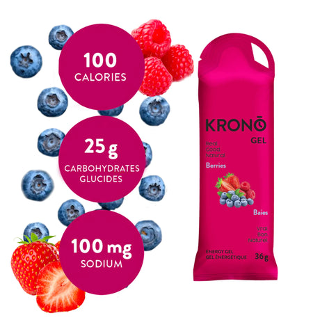 Krono Nutrition Energy Gel Wild Berries