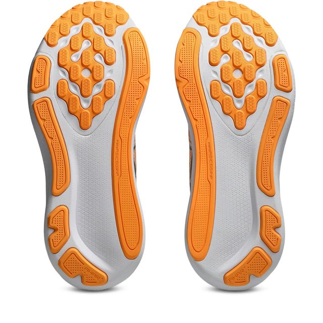 ASICS Gel-Kayano 33 Men's, White and Orange - outsole view