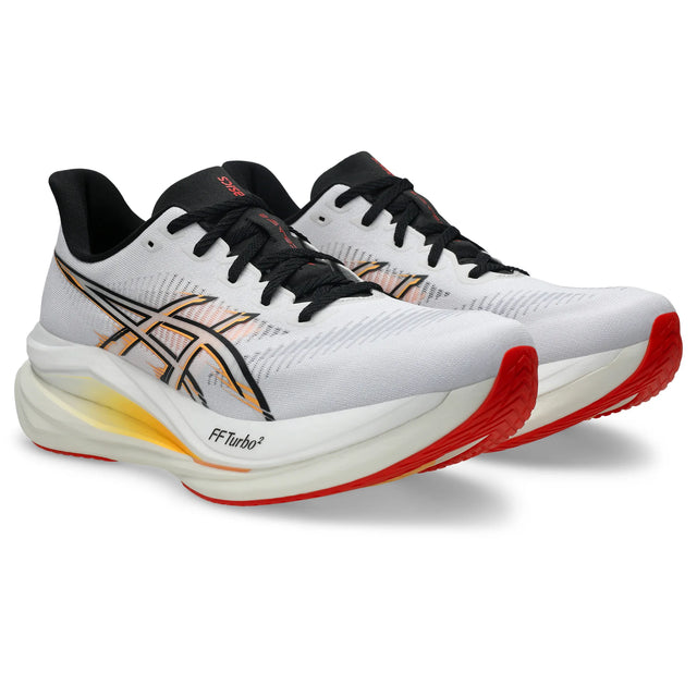 ASICS Sonicblast 2 Men's, White and Orange - lateral view