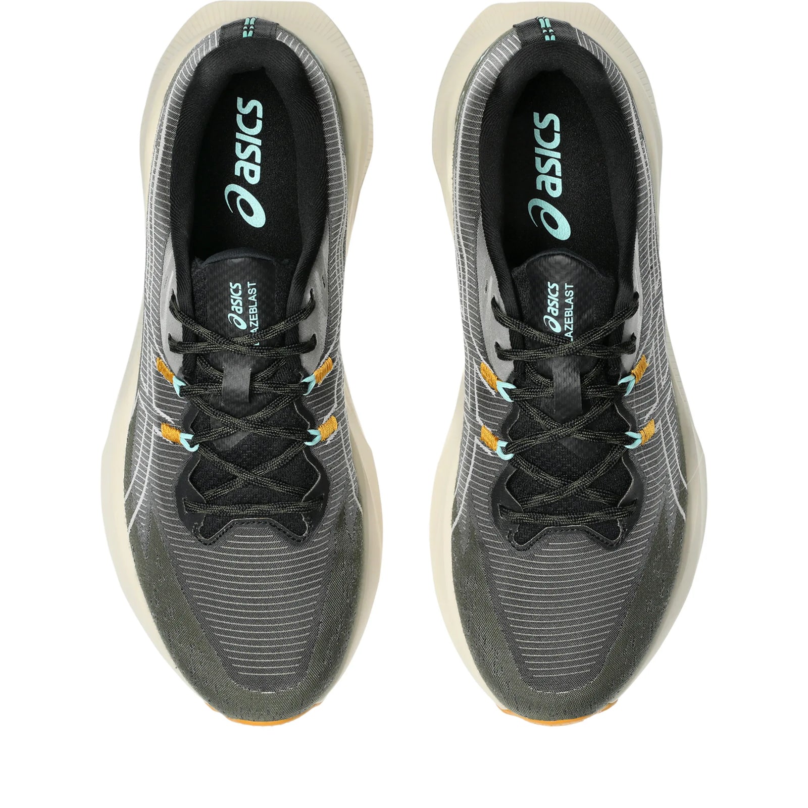 ASICS BlazeBlast chaussures de course route et sentier pour homme - Noir / Sandstorm