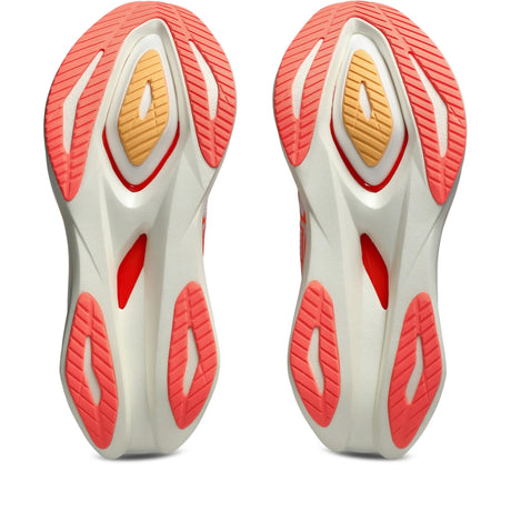 ASICS Sonicblast 2 pour femme, coloris blanc et corail - vue de la semelle