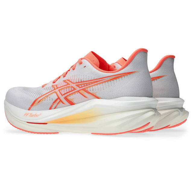 ASICS Sonicblast 2 Women's, White and Coral - three-quarter view