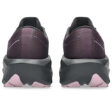 ASICS Novablast 6 GTX Women's, Aubergine and Black - back view