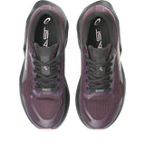 ASICS Novablast 6 GTX Women's, Aubergine and Black - top view