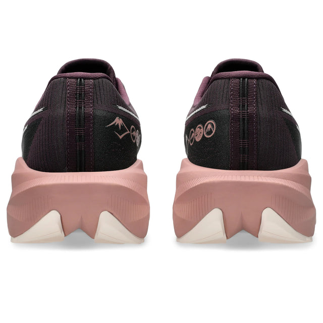 ASICS BlazeBlast chaussures de course route et sentier pour femme - Aubergine foncé / Rose poudré