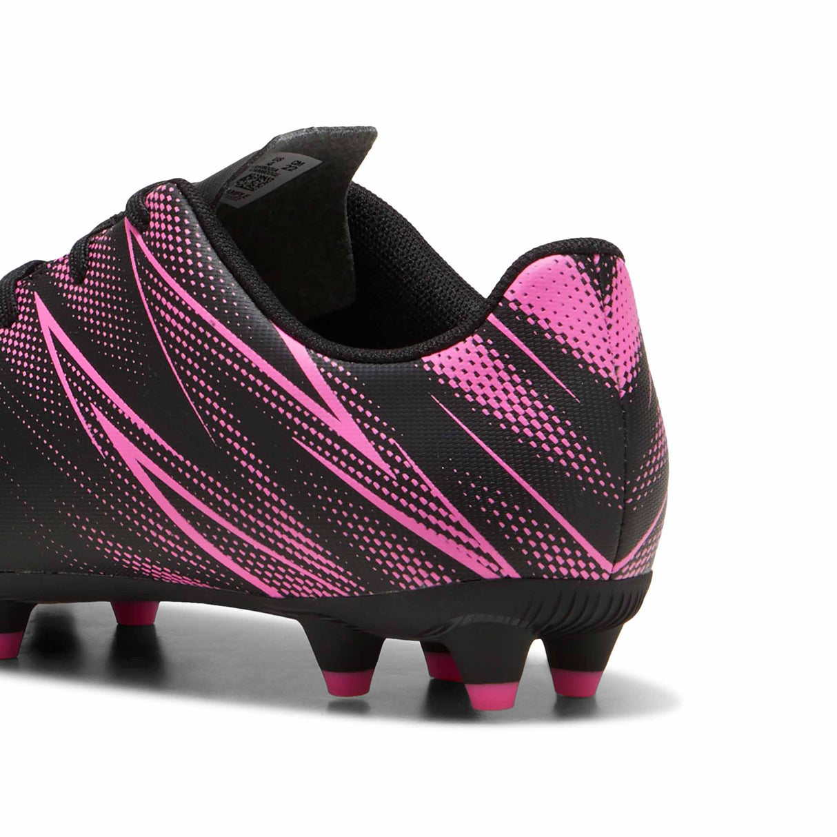 Puma Attacanto FG/AG Junior chaussure de soccer enfant - Puma Black / Poison Pink
