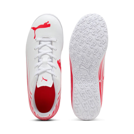Puma Attacanto II IT JR - Puma White / Ultra Red