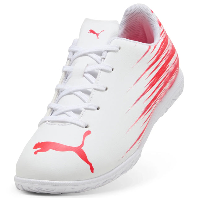 Puma Attacanto II IT JR - Puma White / Ultra Red