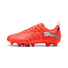 Puma Future 9 Play FG/AG Soccer Cleats - Glowing Red / Puma White