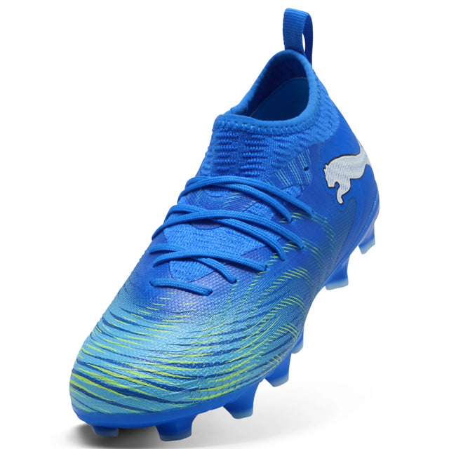 Puma Future 9 Match FG/AG junior - Blue, side view 4