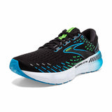 Brooks Glycerin GTS 20 chaussures de course à pied homme - Black / Hawaiian Ocean / Green