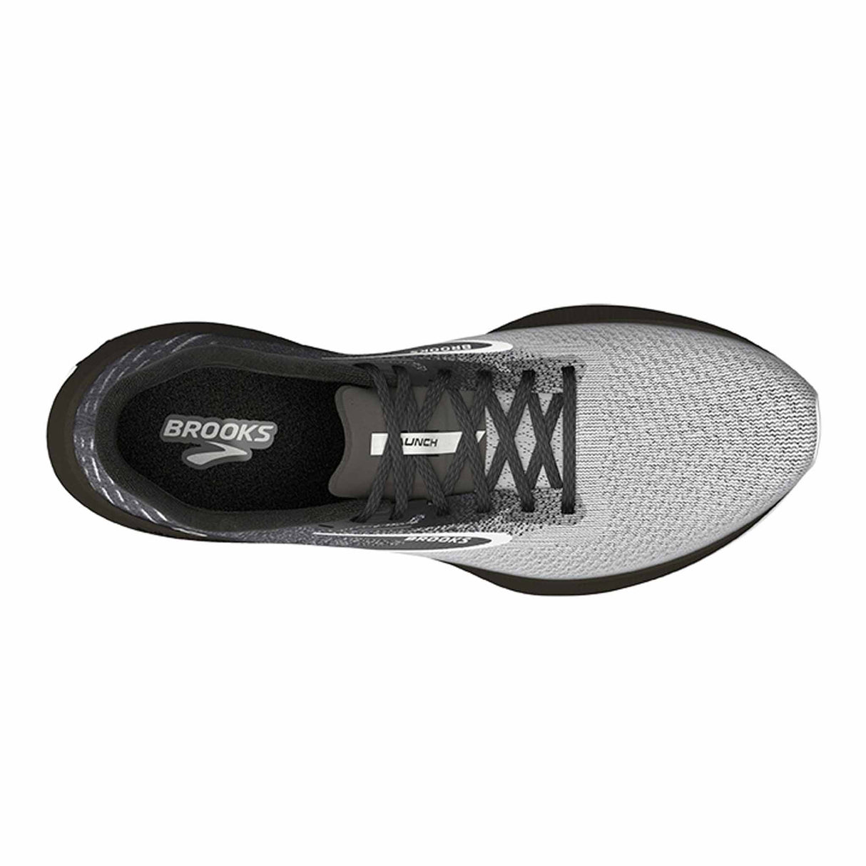 Brooks Launch 10 chaussures de course à pied pour homme - Black / Blackened Pearl / White