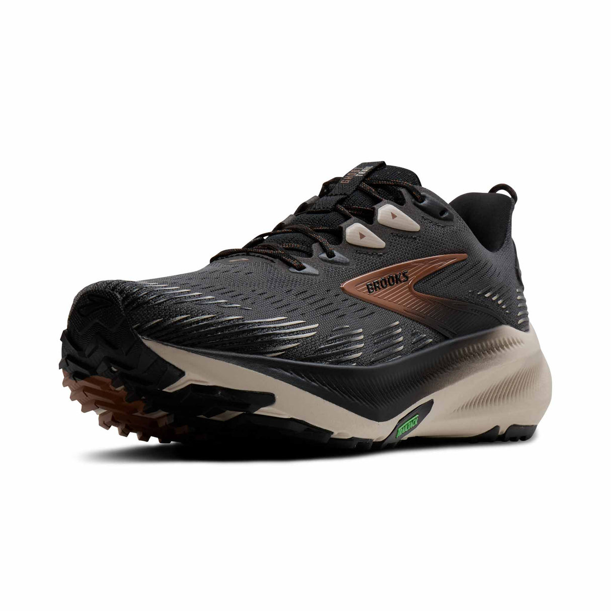 Brooks Ghost Trail Men's Trail Running Shoes - Ebony / Black / Clove