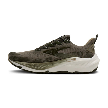 Brooks Ghost Trail chaussures de course à pied en sentier pour homme - Olive / Olive / Metallic