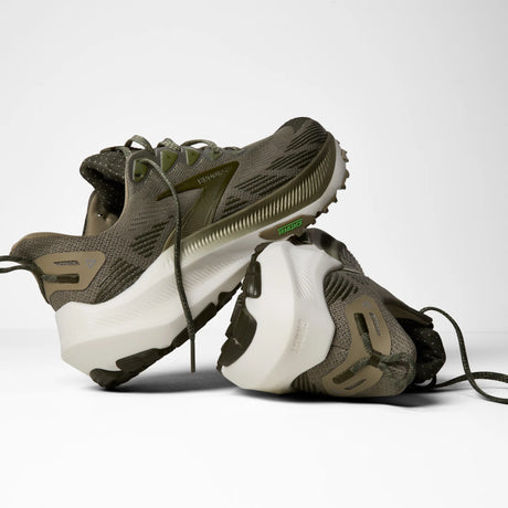 Brooks Ghost Trail chaussures de course à pied en sentier pour homme - Olive / Olive / Metallic