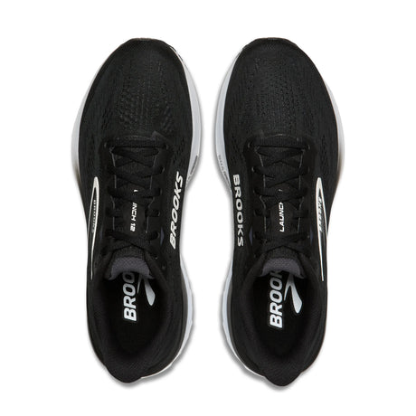 Brooks Launch 12 chaussures de course à pied homme - Black / Grey / White