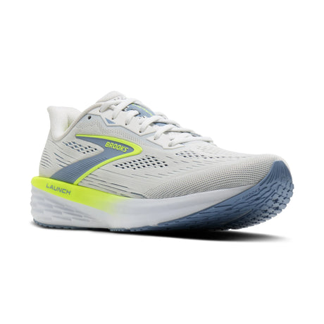 Brooks Launch 12 chaussures de course à pied homme - White / Rainwashed / Nightlife