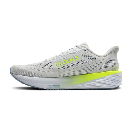 Brooks Launch 12 chaussures de course à pied homme - White / Rainwashed / Nightlife