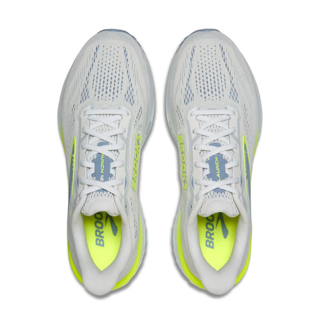Brooks Launch 12 chaussures de course à pied homme - White / Rainwashed / Nightlife