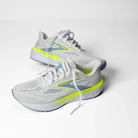 Brooks Launch 12 chaussures de course à pied homme - White / Rainwashed / Nightlife