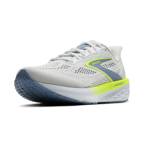 Brooks Launch 12 chaussures de course à pied homme - White / Rainwashed / Nightlife