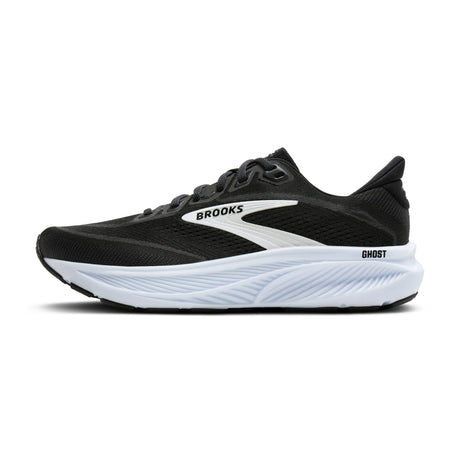 Brooks Ghost 18 Men's Running Shoes - Black / Grey / White
