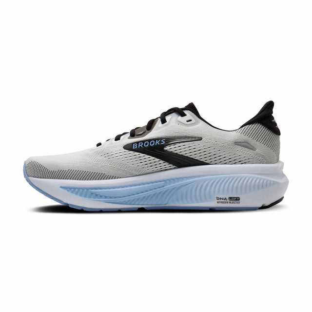 Brooks Ghost 18 Men's Running Shoes - White / Black / Open Air
