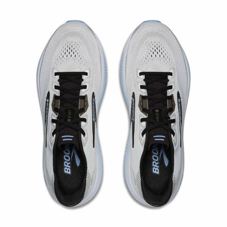 Brooks Ghost 18 Men's Running Shoes - White / Black / Open Air
