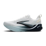 Brooks Ghost Max 4 chaussures de course à pied pour homme - Blanc / Marine / Bleu