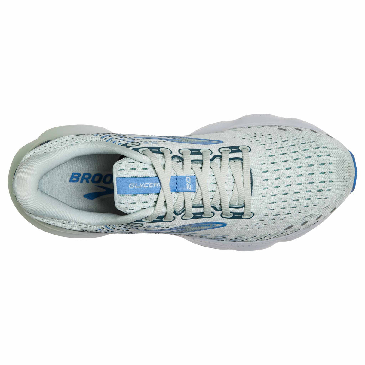 Brooks Glycerin 20 chaussures de course à pied femme - Glass / Marina / Legion Blue