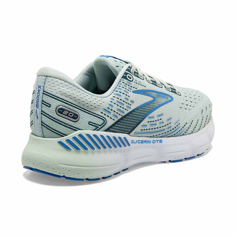 Brooks Glycerin GTS 20 chaussures de course à pied femme - Blue Glass / Marina / Legion Blue
