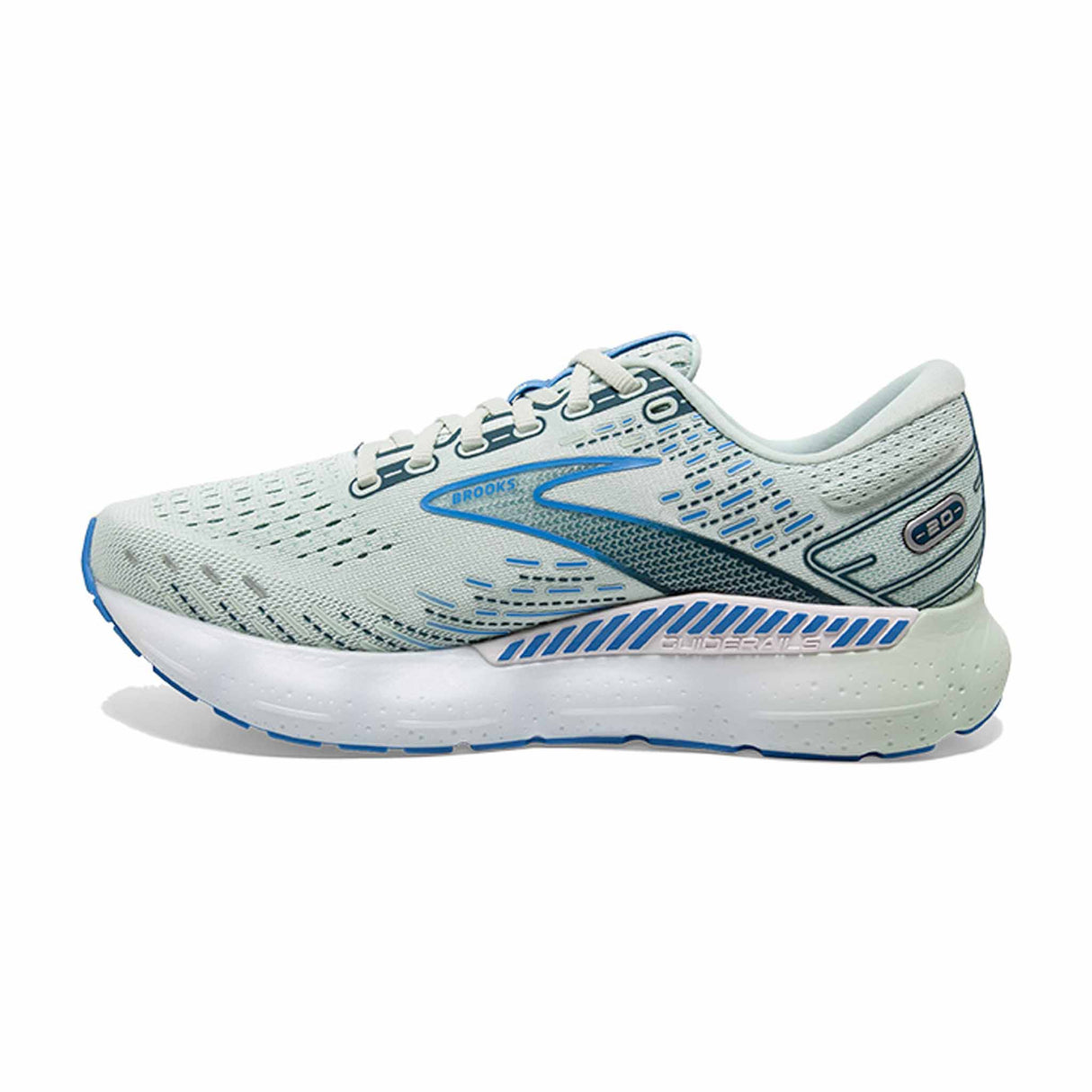 Brooks Glycerin GTS 20 chaussures de course à pied femme - Blue Glass / Marina / Legion Blue