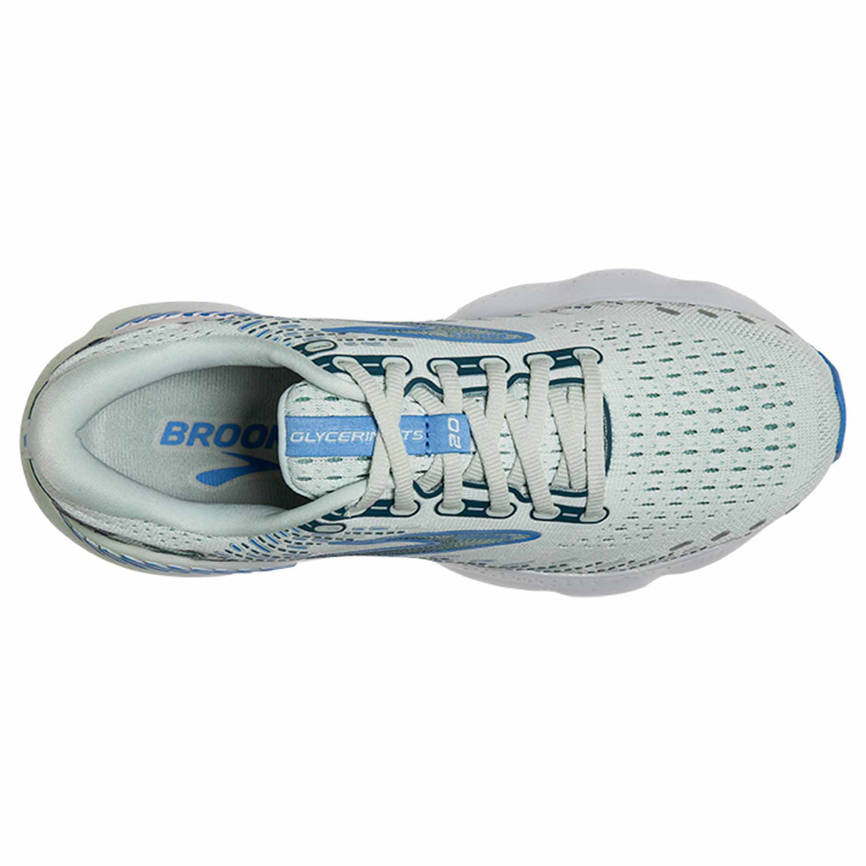 Brooks Glycerin GTS 20 chaussures de course à pied femme - Blue Glass / Marina / Legion Blue